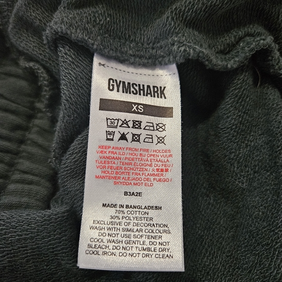 Gymshark Legacy Sweat Shorts, XS, Dark Green - Picture 4 of 6